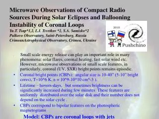 Microwave Observations of Compact Radio Sources During Solar Eclipses and Ballooning