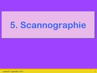 5 scannographie