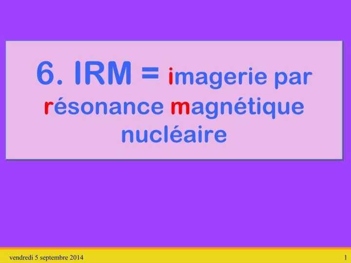 6 irm i magerie par r sonance m agn tique nucl aire