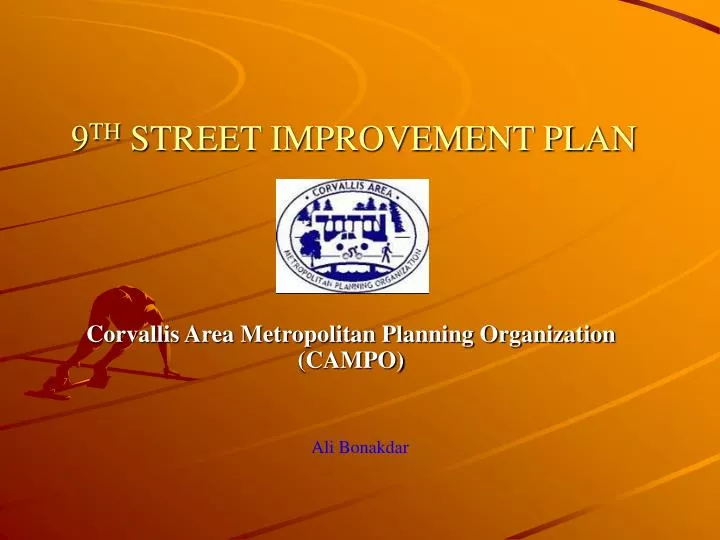 9 th street improvement plan