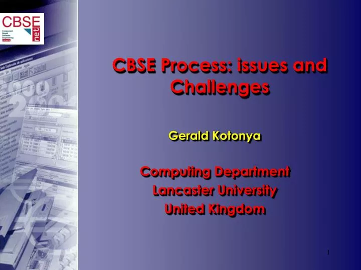 cbse process issues and challenges