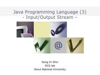 java programming language 3 input output stream