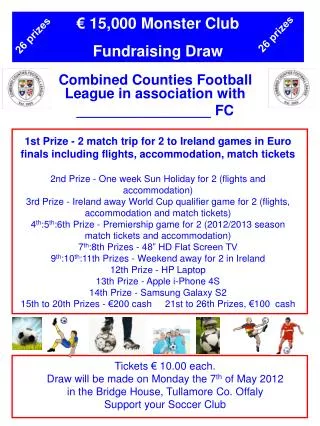 Combined Counties Football League in association with _________________ FC
