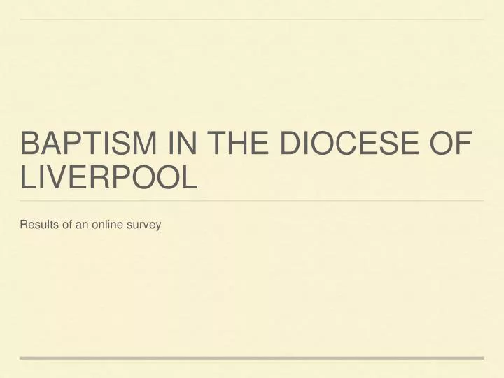 baptism in the diocese of liverpool