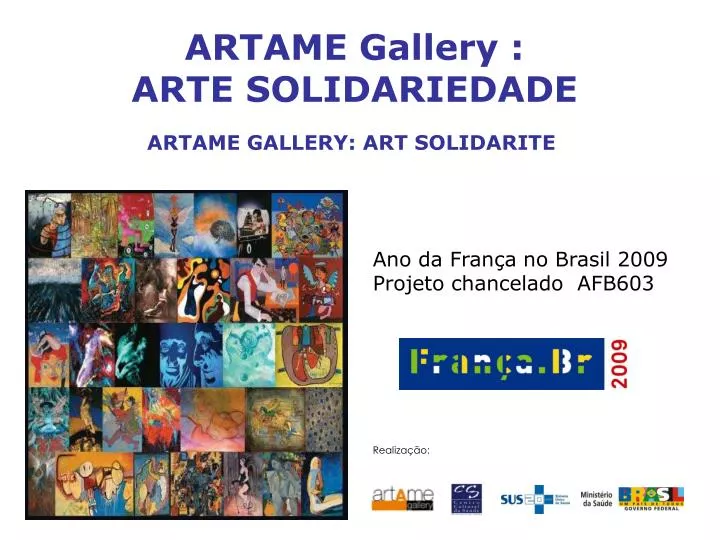 artame gallery arte solidariedade