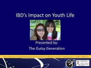 IBD’s Impact on Youth Life