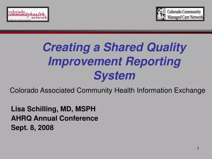 colorado associated community health information exchange