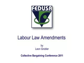 Labour Law Amendments