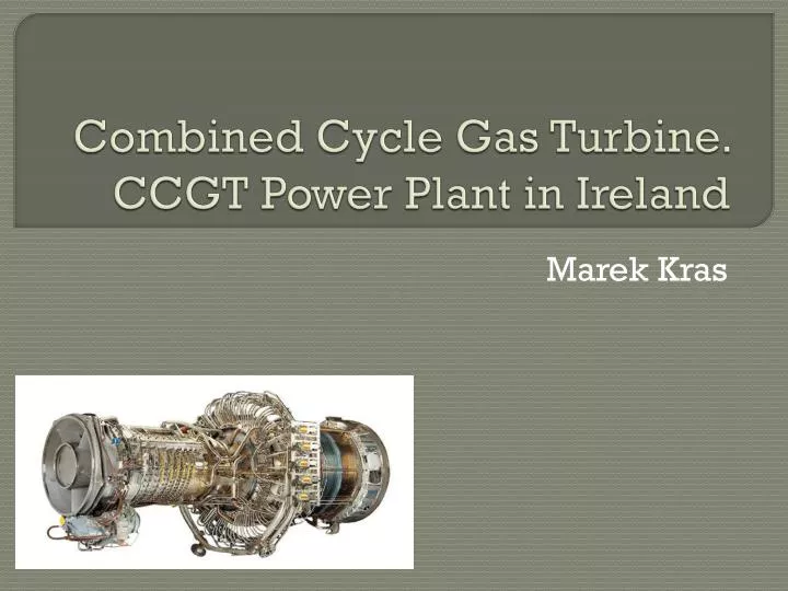 combined cycle gas turbine ccgt power plant in ireland