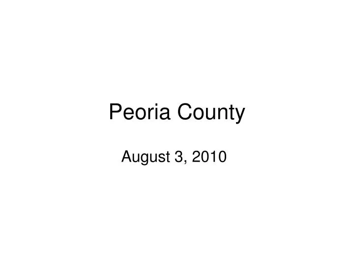 peoria county