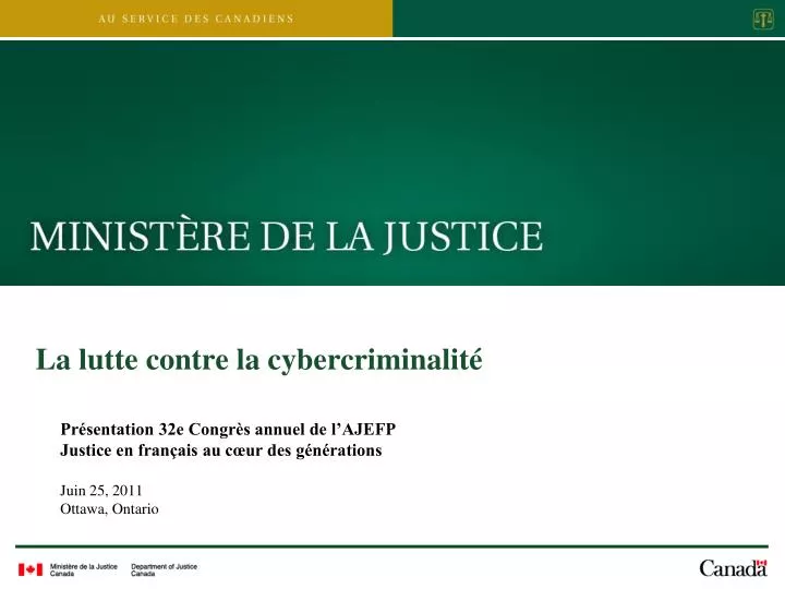 la lutte contre la cybercriminalit