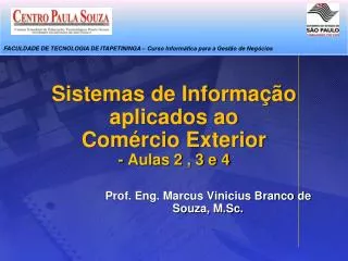 sistemas de informa o aplicados ao com rcio exterior aulas 2 3 e 4