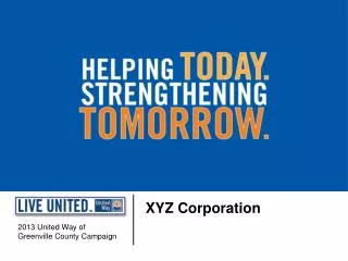 2013 United Way of Greenville County Campaign
