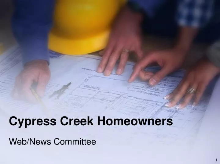 cypress creek homeowners
