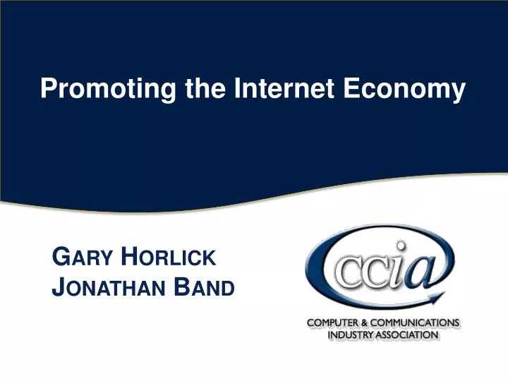 promoting the internet economy