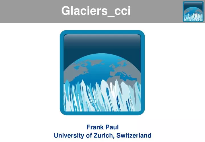 glaciers cci