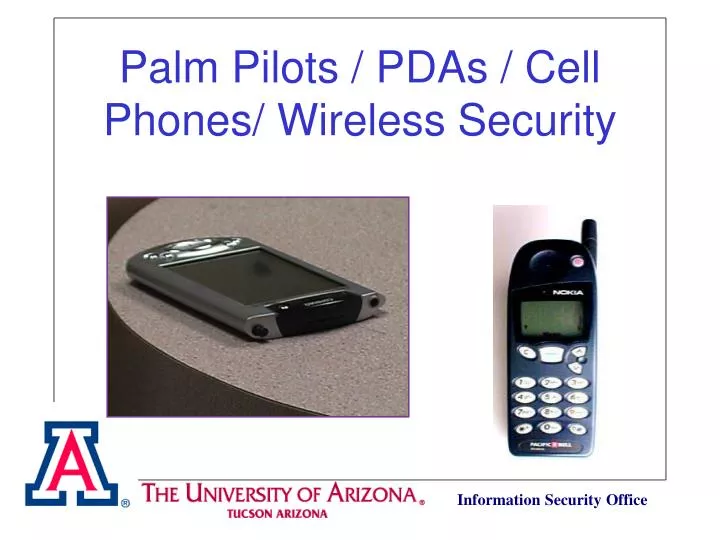 palm pilots pdas cell phones wireless security