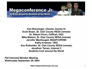 Kim Breuninger, Chester County IU Scott Bryan, St. Clair County RESA (remote)