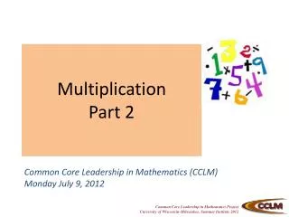 Multiplication Part 2