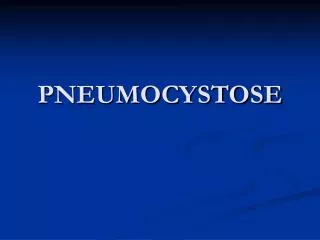 pneumocystose