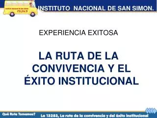 instituto nacional de san simon