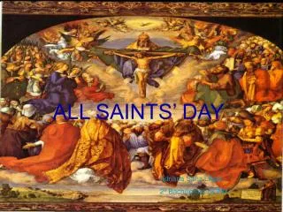 ALL SAINTS’ DAY