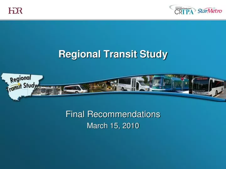 regional transit study