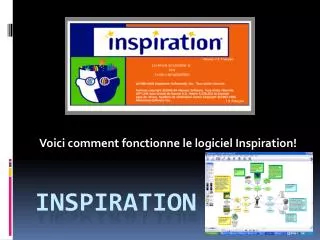 voici comment fonctionne le logiciel inspiration