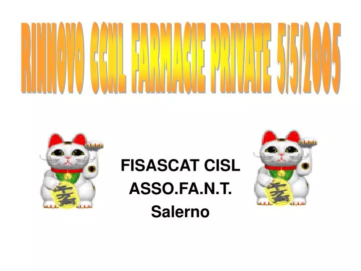 fisascat cisl asso fa n t salerno