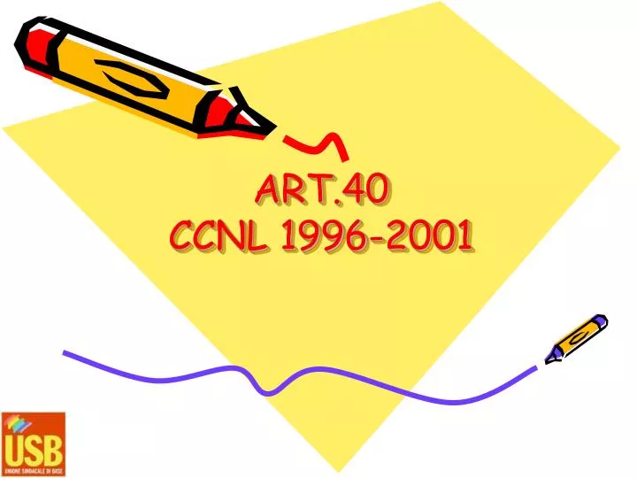 art 40 ccnl 1996 2001