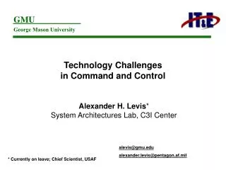 Technology Challenges in Command and Control