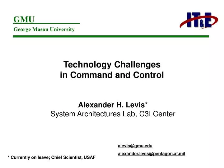 technology challenges in command and control