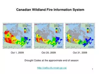 Canadian Wildland Fire Information System