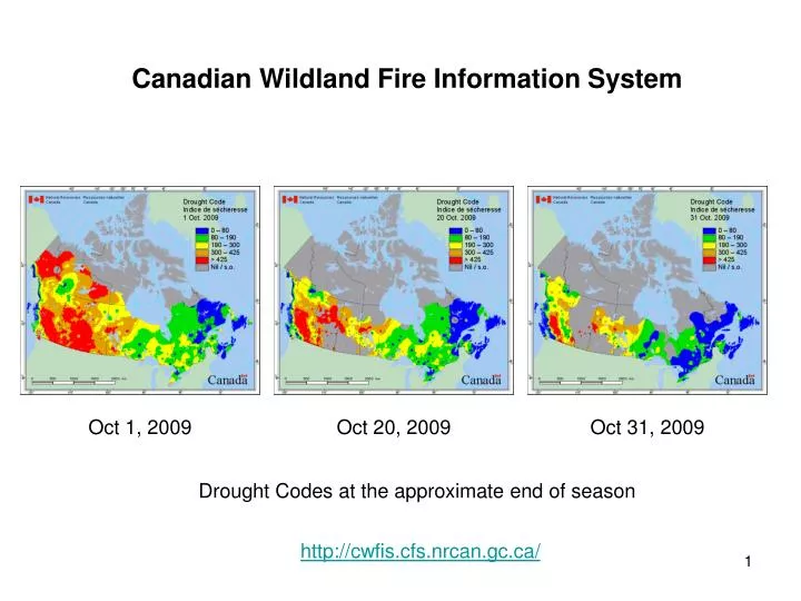 canadian wildland fire information system
