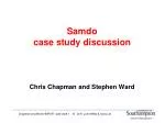 Samdo case study discussion - slide 1
