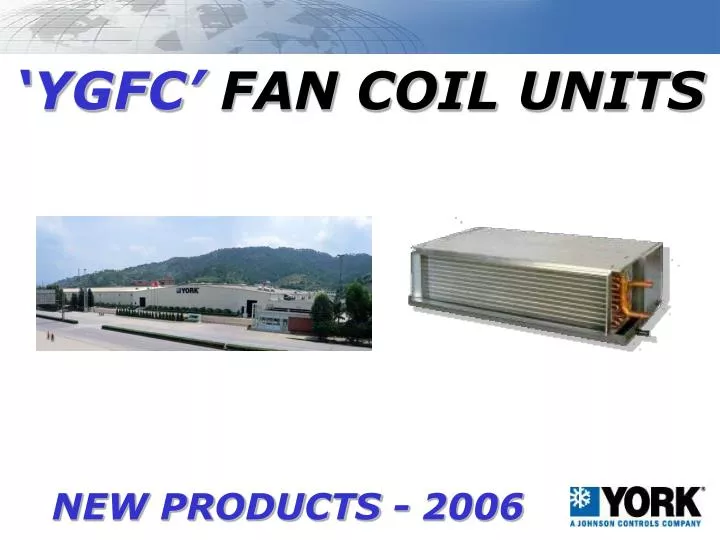 ygfc fan coil units