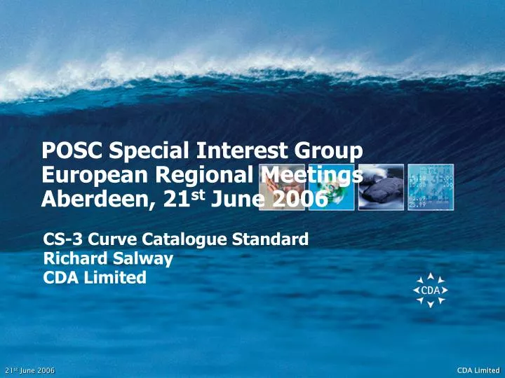 posc special interest group european regional meetings aberdeen 21 st june 2006