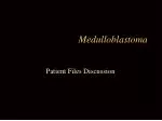 Medulloblastoma - slide 1
