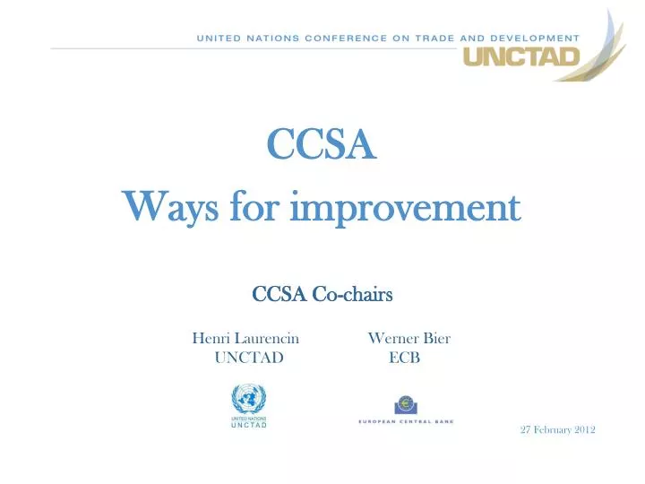 ccsa ways for improvement