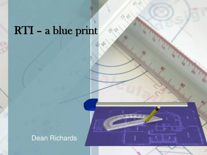 rti a blue print