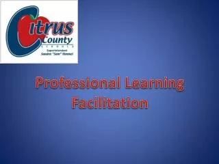 Professional Learning Facilitation