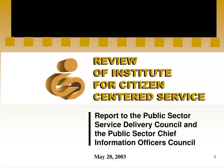 review of institute for citizen centered service