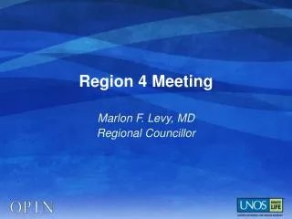 Region 4 Meeting
