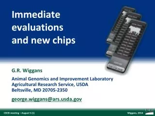 Immediate evaluations and new chips