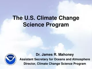 The U.S. Climate Change Science Program