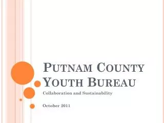 Putnam County Youth Bureau