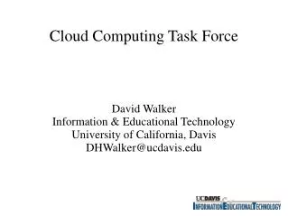 Cloud Computing Task Force