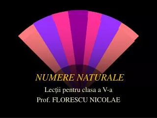 numere naturale