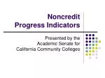 Noncredit Progress Indicators - slide 1