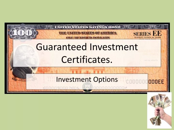 guaranteed investment certificates